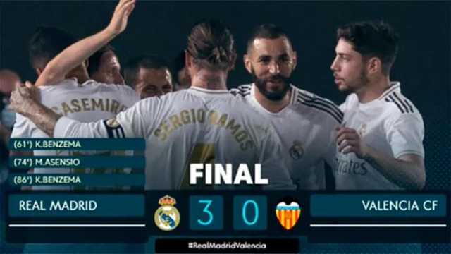 una gran victoria del Real Madrid. (Foto: @LaLigatv)