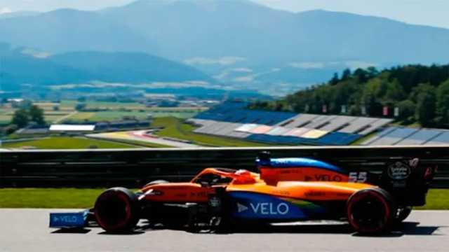 Carlos Sainz en el segundo asalto de la Fórmula 1. (Foto: @Carlossainz55)