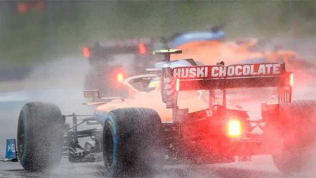 Locura de clasificación en el GP de Estiria. (Foto: @McLaren)