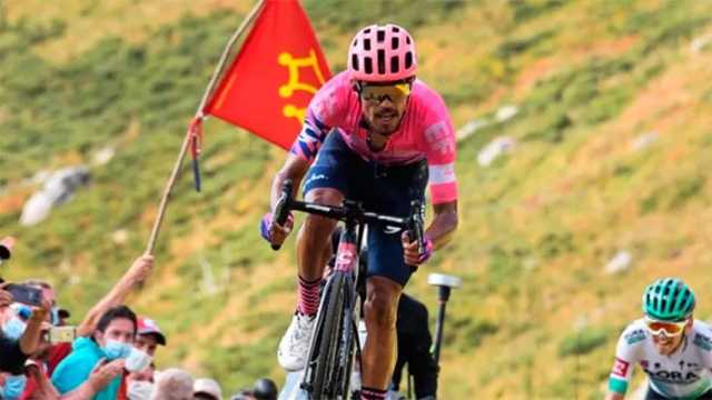 :Martínez ganó la etapa pero Roglic distanció a Egan, Urán y Nairo. (Foto: @LeTour)