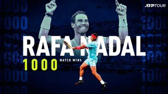 Rafa Nadal sufrió pero lo logró. (Imagen: @atptour)