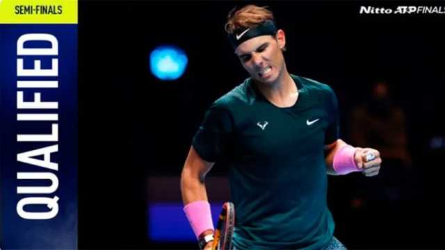Un gran Nadal gana a Tsitsipas y se medirá a Medvedev en semifinales. (Foto: @atptour)
