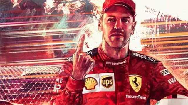 Sebastian Vettel se despide de Ferrari. (Imagen: @ScuderiaFerrari)