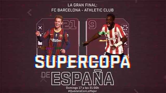 SuperCopa de España, la gran final. (Imagen: Twitter/#Vamos de Movistar+)