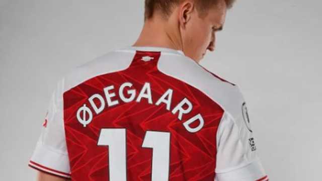 Martin Odegaard estará en Londres, en principio, hasta final de temporada. (Foto: @Arsenal)