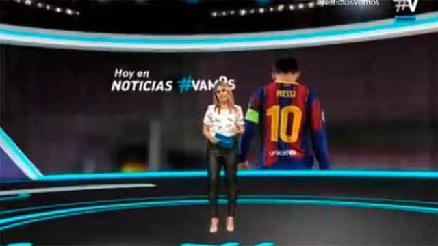 Koeman, agobiado por la polémica en torno a Messi. (Foto: Vamos de Movistar+/@vamos)