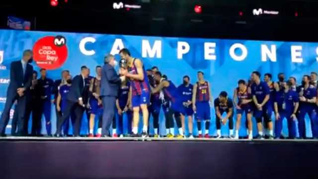 El Barcelona, nuevo campeón de la Copa del Rey. (Foto: captura Teledeporte)