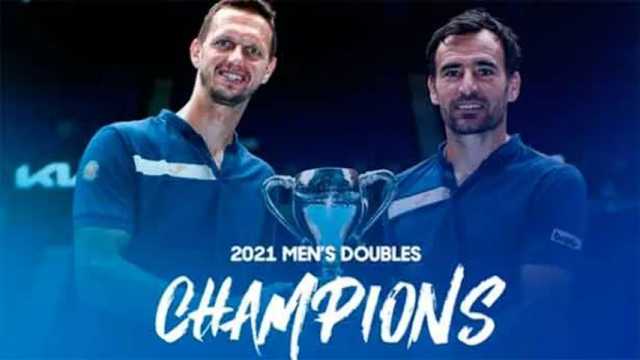 Dodig y Polasek conquistan el título de dobles masculino en Australia. (Foto: @AusOpen)