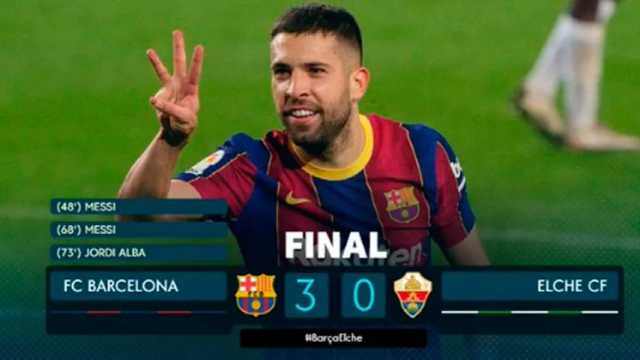 Importante victoria para el FC Barcelona. (Foto: @LaLiga)