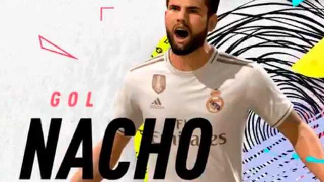 Nacho, el gol que convirtió en líder al Real Madrid. (Foto: @LaLigatv)