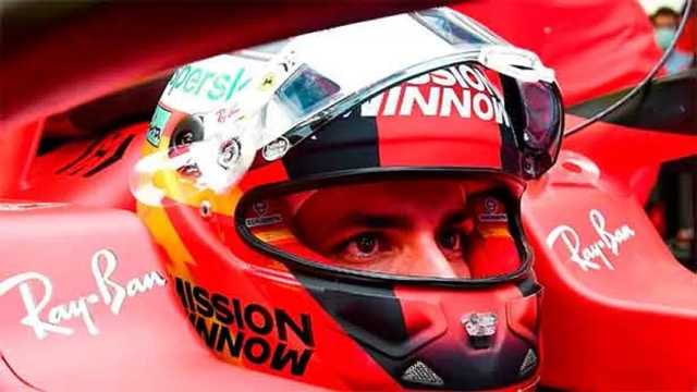 Carlos Sainz, el estreno solemne en Ferrari. (Foto: )
