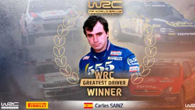 Carlos Sainz padre, una leyenda del automovilismo. (Foto: @OfficialWRC)